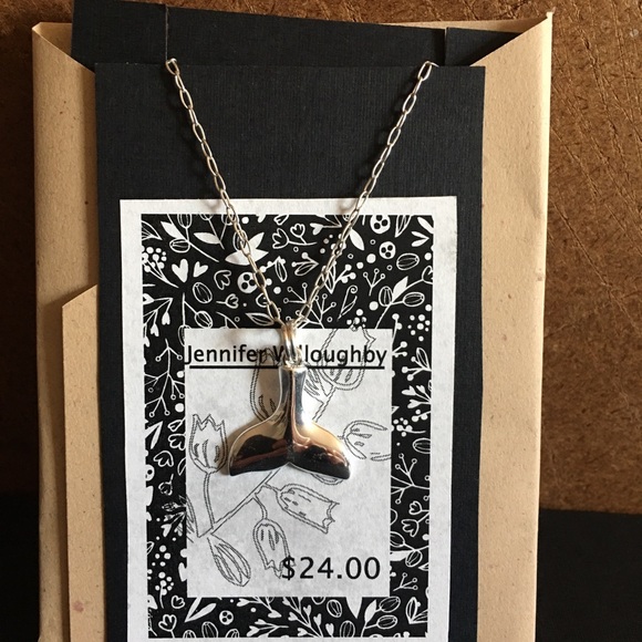 Magpi Finds Jewelry - Sterling Silver Wale’s tail 18” chain New